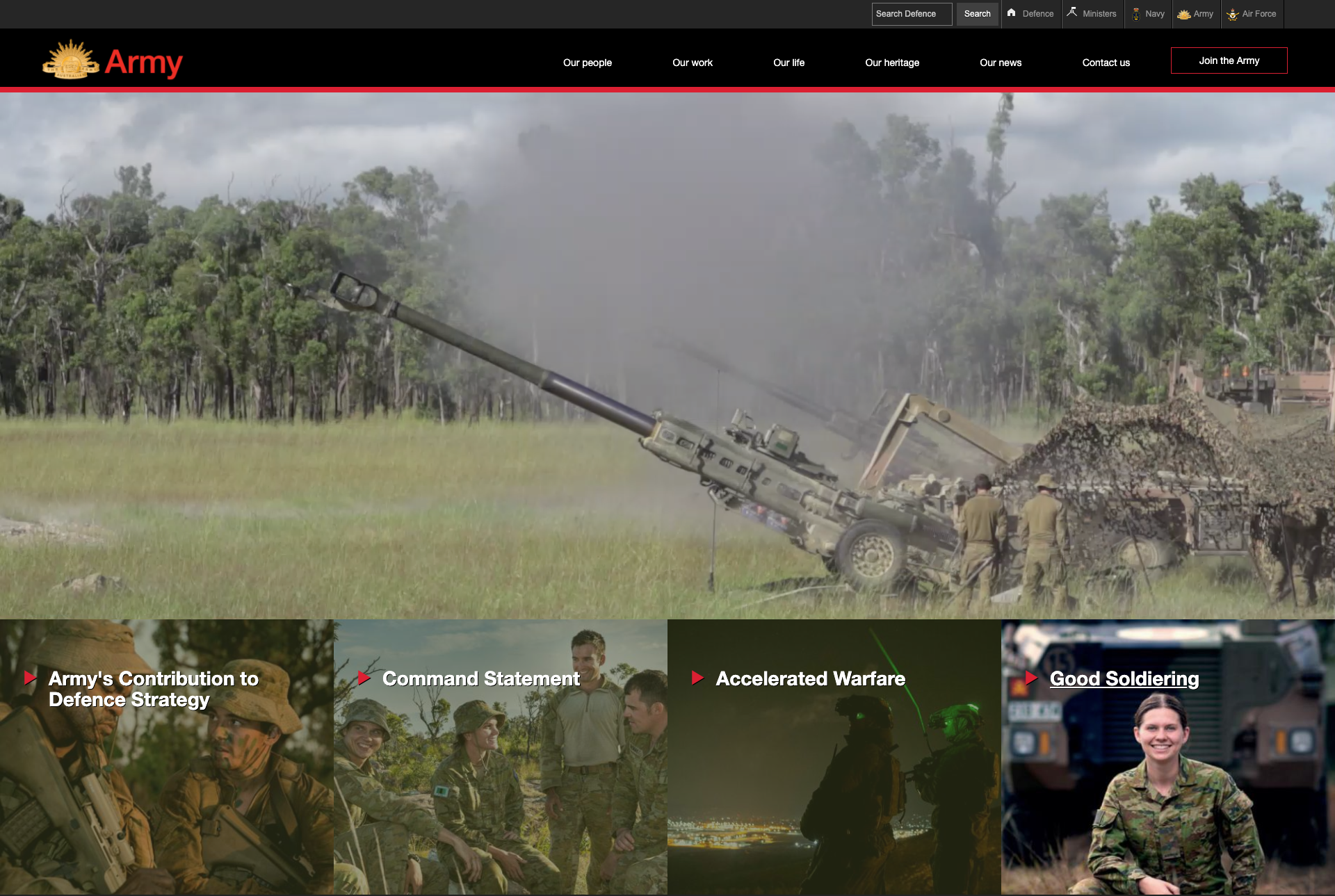 Army Website